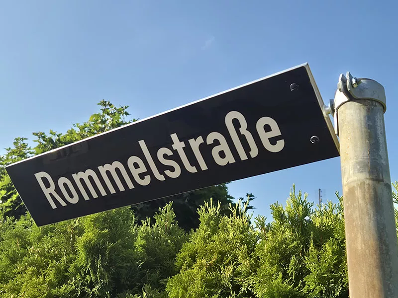 Straße in Burgberg