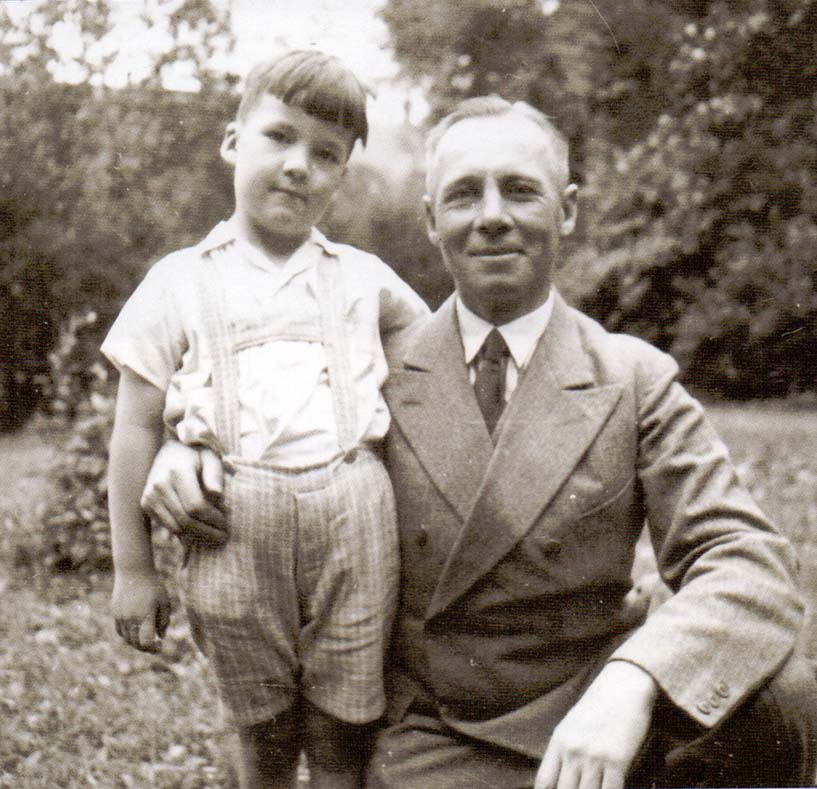 Ein Bild von Erwin und Manfred Rommel